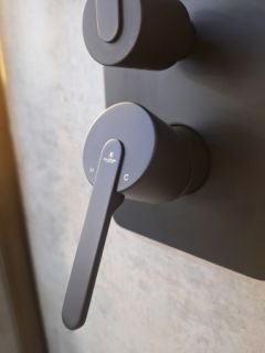 Душевая система AltroBagno Unione 040107 NeOp черный матовый